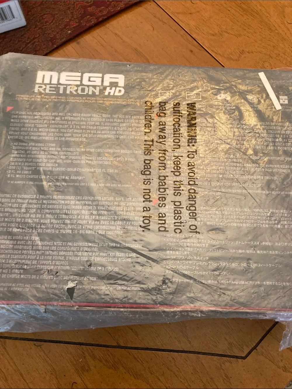 Mega Retron HD Retro Gaming Console - Black